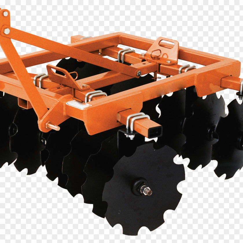 Tractor Disc Harrow Agriculture Cultivator PNG