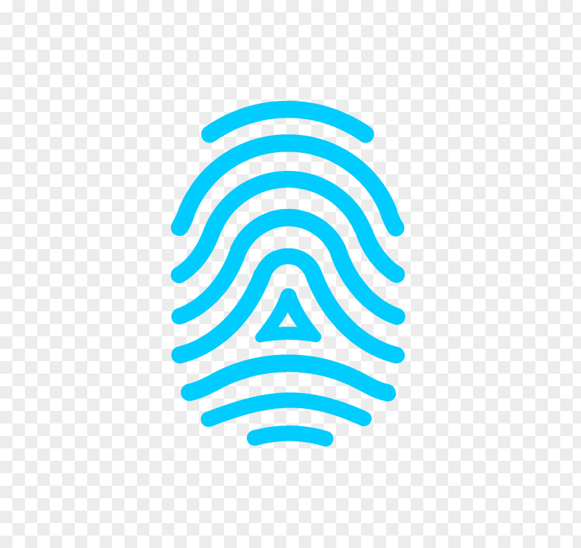 Design Logo Fingerprint Digit PNG