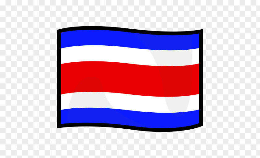 Flag Costa Rica Emoji Sticker Of Text Messaging SMS PNG