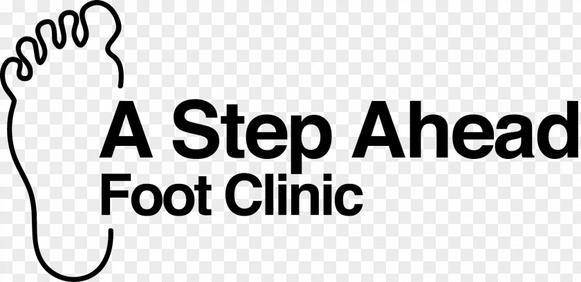 Foot Steps Logo Shoe Patient Education Font PNG