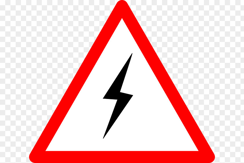 High Voltage Risk Hazard Icon Clip Art PNG