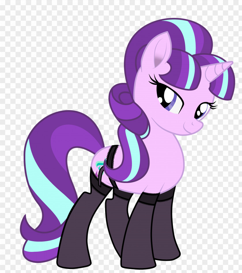 Smile Style Horse Cartoon PNG