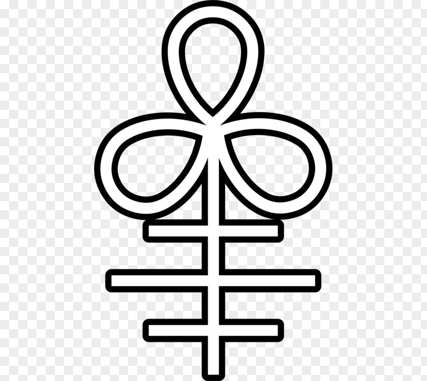 Symbol Alchemical Cross Ankh Clip Art PNG