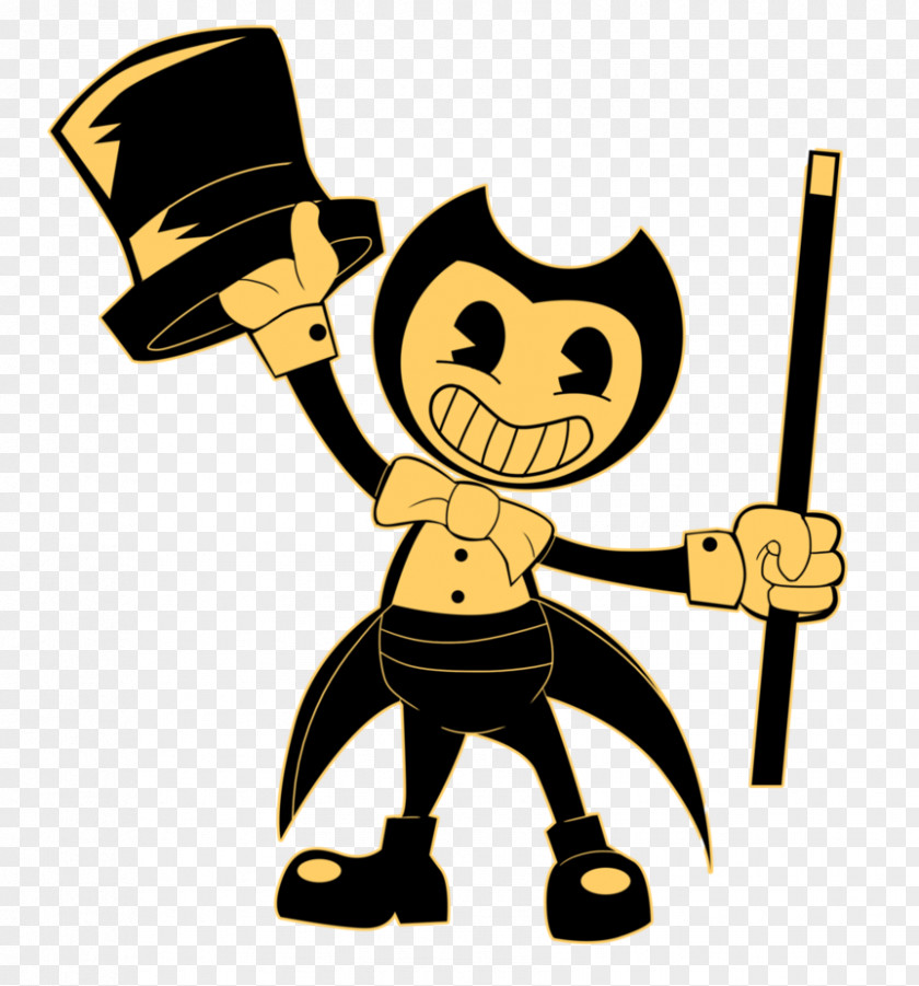 Bendy And The Ink Machine Drawing Fan Art PNG