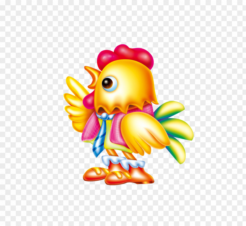 Cute Cartoon Chick Animation Clip Art PNG