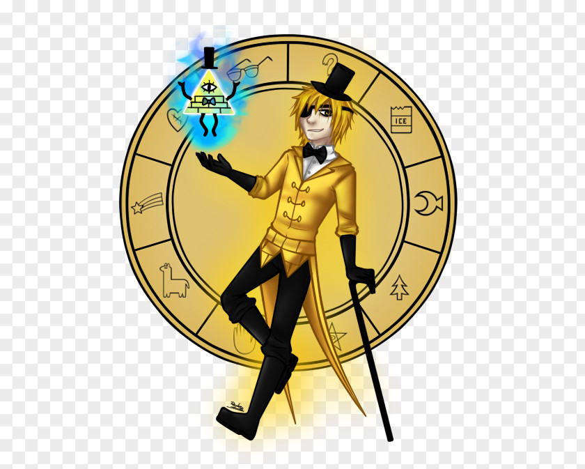 Falling Bills Bill Cipher Illuminati Homo Sapiens Fan Art PNG