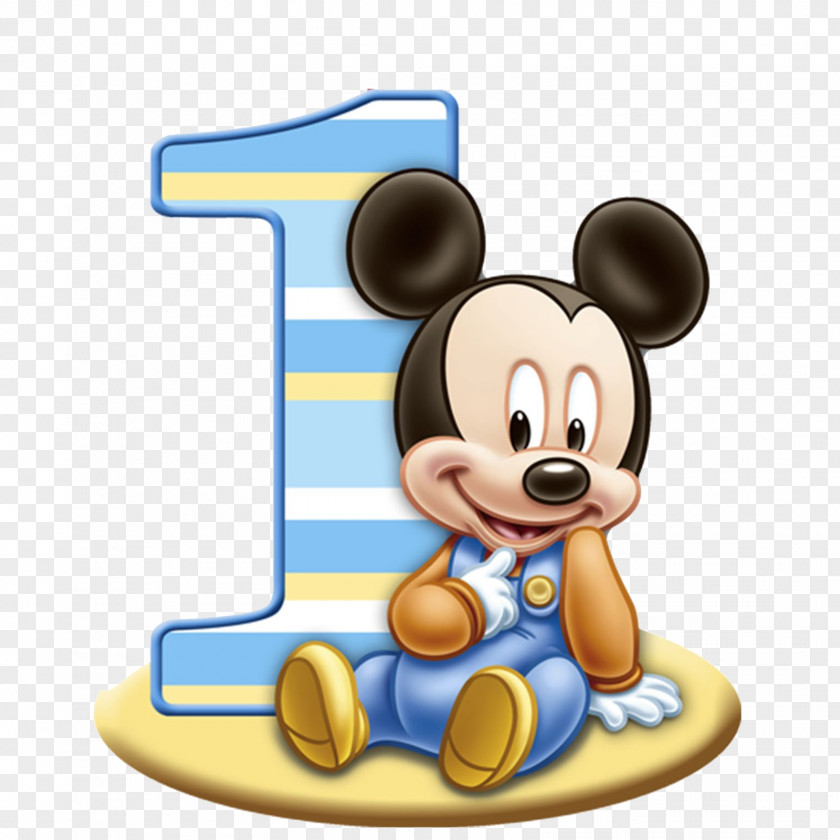 Mickey Mouse Minnie Birthday Party Clip Art PNG