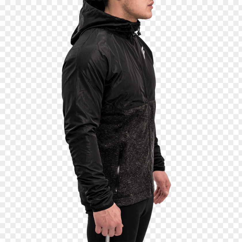 Span And Div Leather Jacket Hoodie Neck Sleeve PNG
