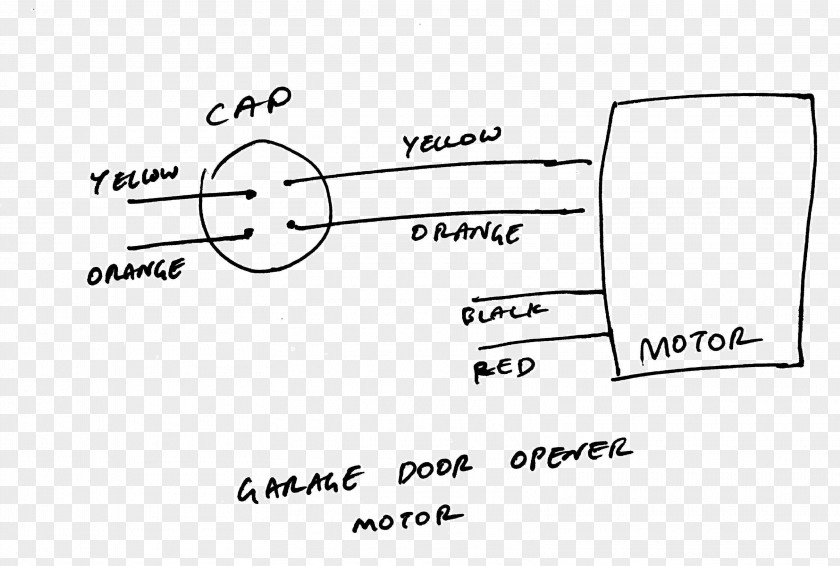Bridge Model Motor Capacitor Electric Wiring Diagram AC PNG