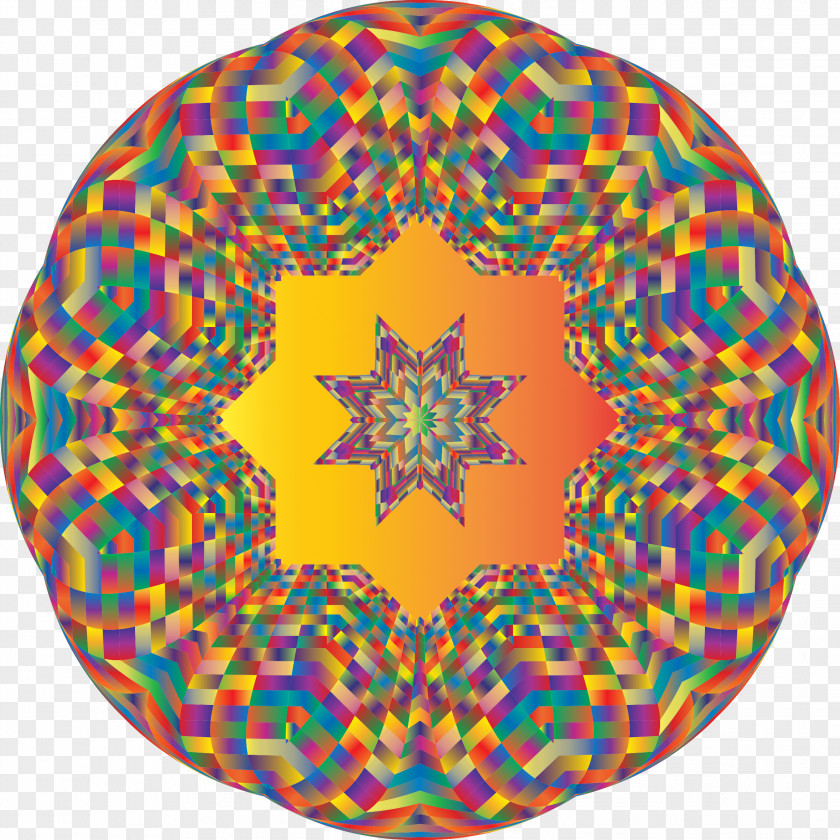 Island Symmetry Circle Kaleidoscope Caldera Clip Art PNG