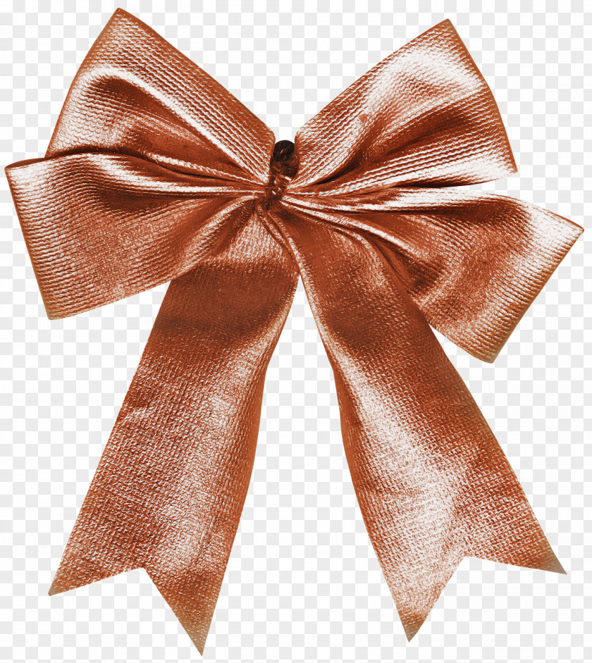 Metal Gift Wrapping Bow Tie PNG