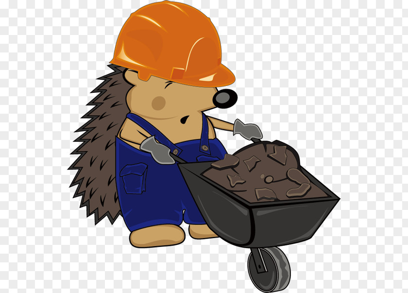 Porter Hedgehog Cartoon Drawing Laborer PNG