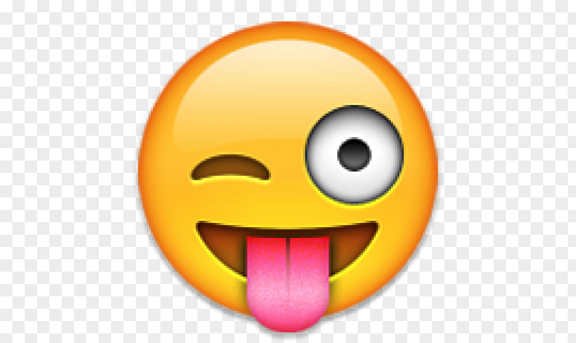 Smiley Wink Emoticon Face Tongue PNG