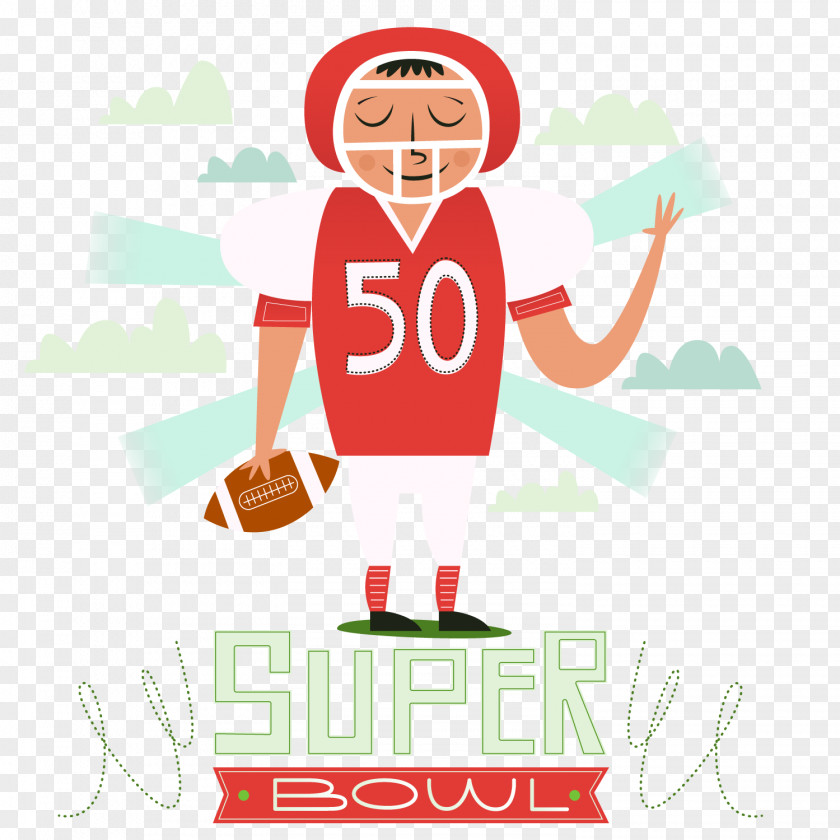 American Football Vector Material Cartoon Hand Athlete Rugby Sport Hypertrophic Cardiomyopathy PNG