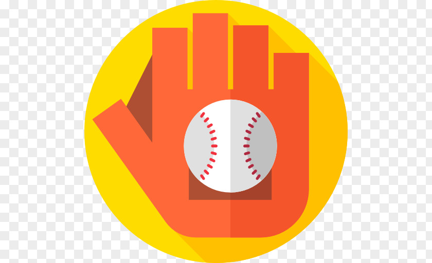 Baseball Glove Logo Circle Font PNG
