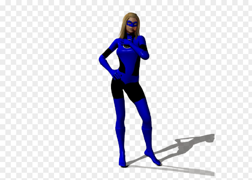Blue Lantern Cobalt Superhero Spandex Costume PNG
