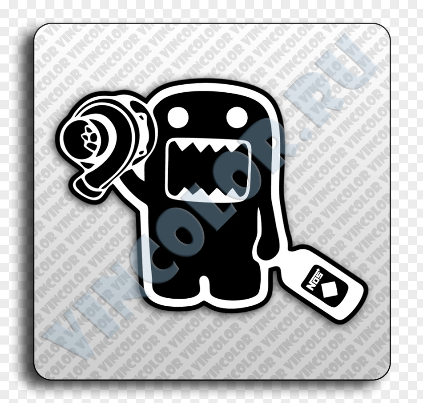 Domo Sticker Stewarton PNG