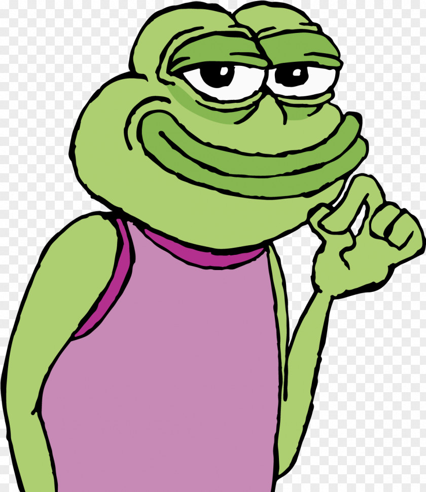 Frog Pepe The Toad Art Resistance Guy PNG