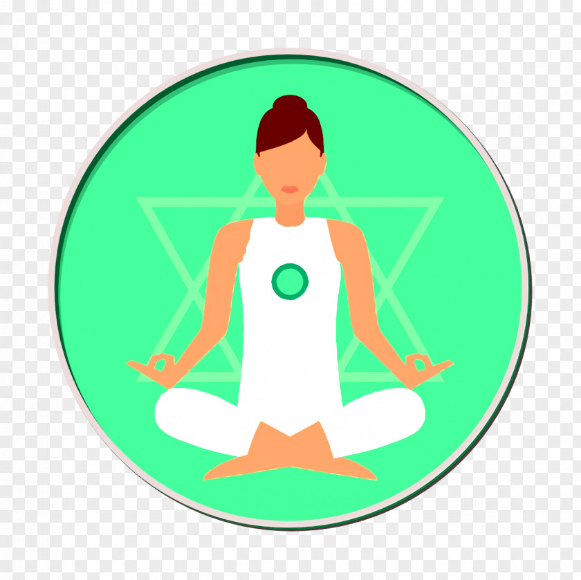 Lotus Position Icon Yoga Meditation PNG
