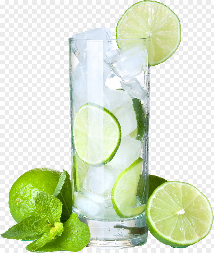 Mojito Fizzy Drinks Juice Cocktail Lemon PNG