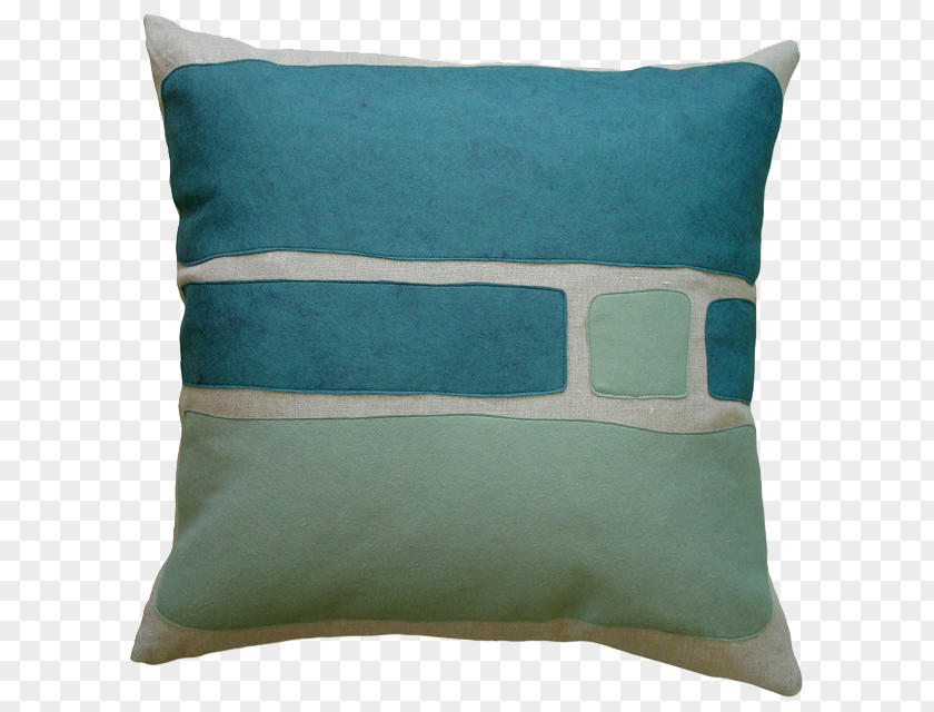 Patch Pattern Pillow Throw Cushion Couch PNG