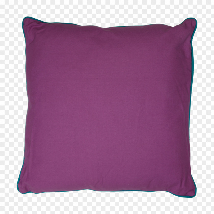 Pillow Throw Pillows Cushion Rectangle Purple PNG