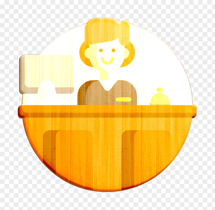 Receptionist Icon Hotel PNG