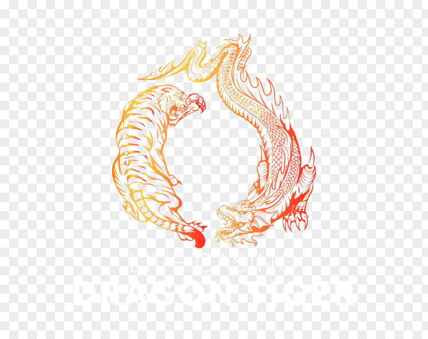 Tiger Yin And Yang Dragon Symbol PNG