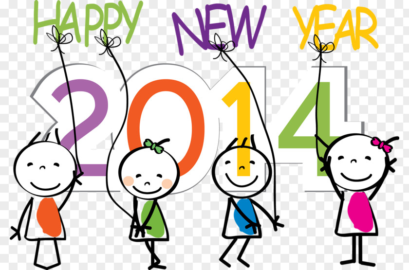 Bonne Annee 2014 New Year Vector Graphics Christmas Day Illustration Drawing PNG