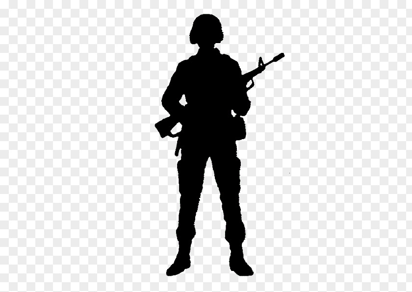 Soldier Military Silhouette Clip Art PNG