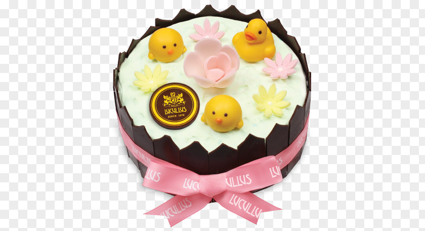 Three Little Birds Buttercream Cake Decorating Torte PNG