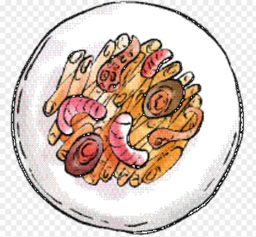 Drawing Plate Food Cartoon PNG