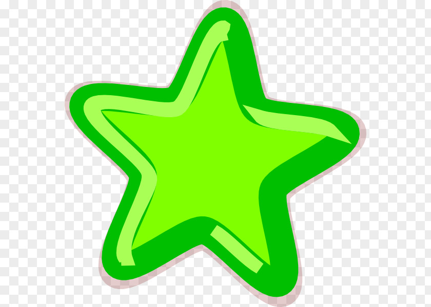 Green Star Clip Art PNG
