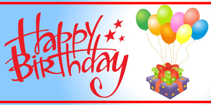 Happy Birthday Sign Cake Banner To You Clip Art PNG