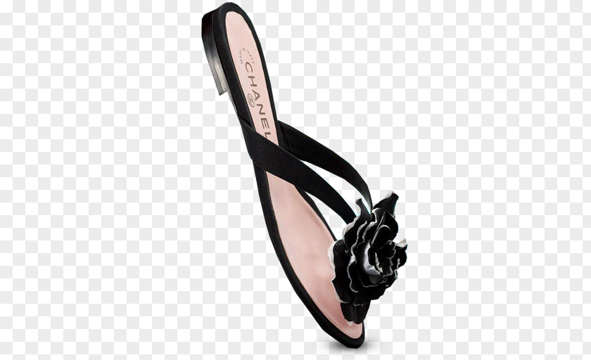 PINK SHOE Sandal Outdoor Shoe Black PNG
