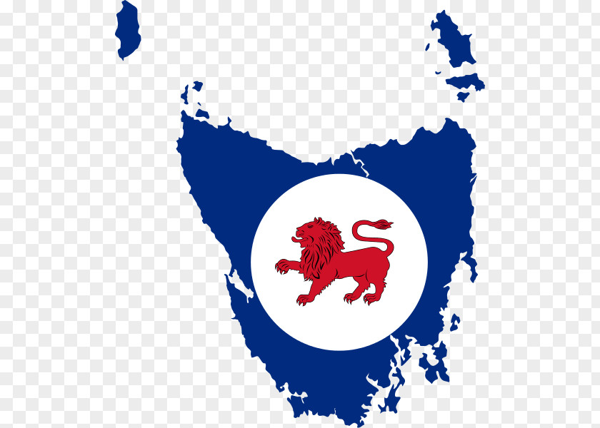 Map Flag Of Tasmania Vector Graphics PNG