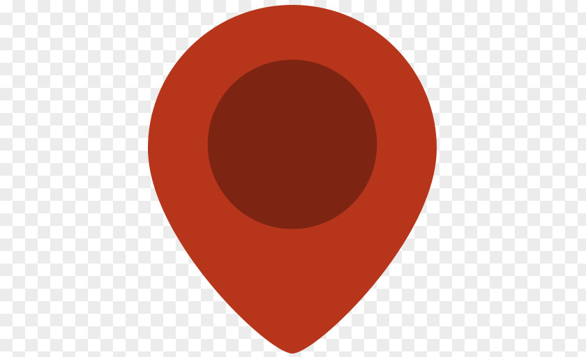 Map Marker Maroon Circle Font PNG