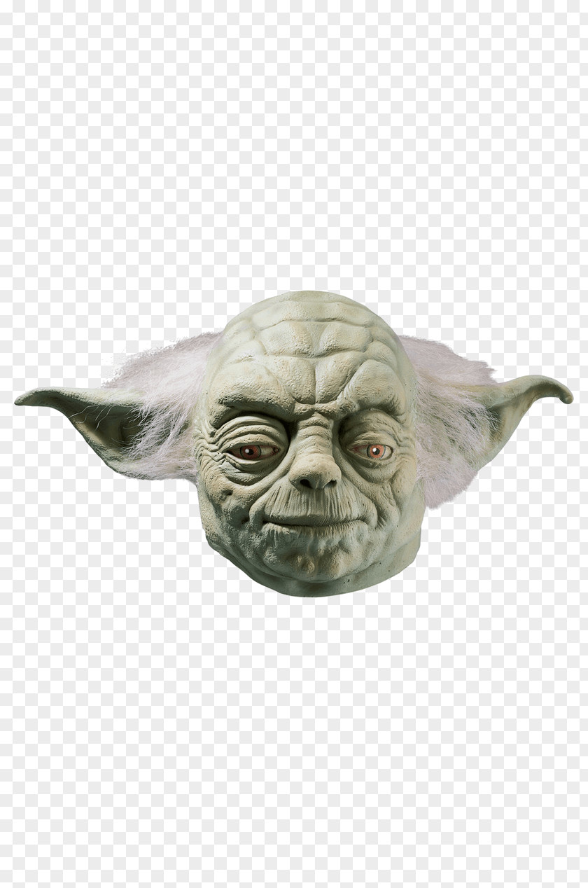 Mask Yoda Latex Costume Star Wars PNG