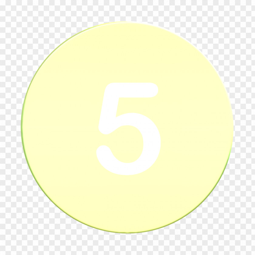 Number Logo Five Icon Numbers PNG