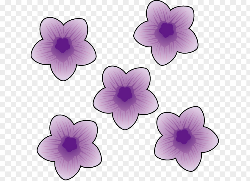 Purple Viola Mandshurica Petal Royalty-free PNG