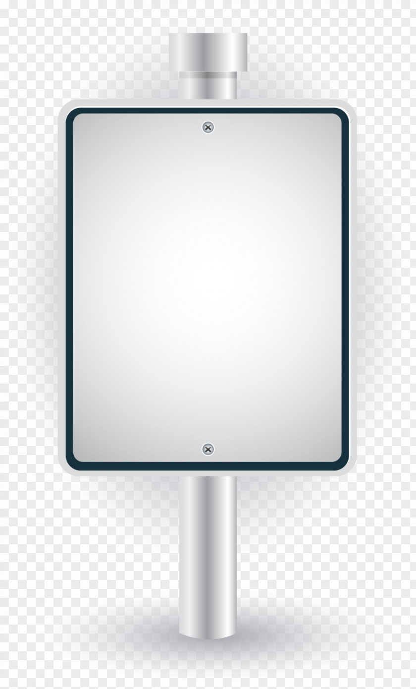 Vector Blank Billboard Display Device Rectangle PNG