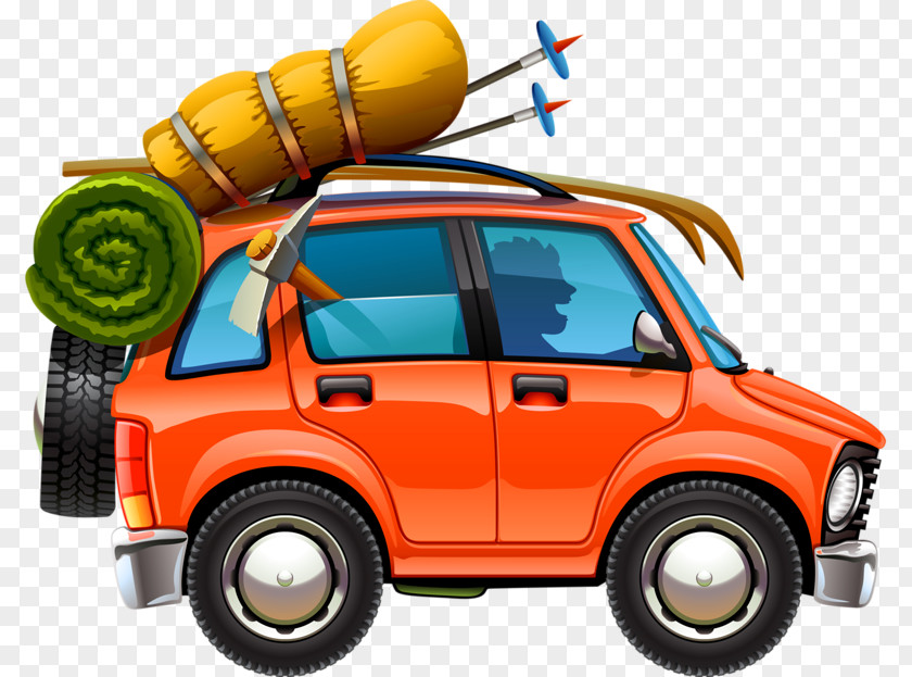 Car Travel Animaatio Clip Art PNG