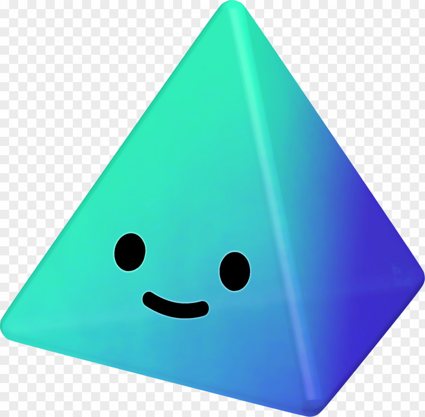 Triangle Turquoise PNG