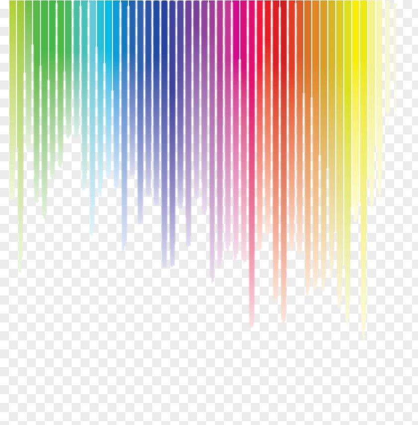 Colorful Ripple Color Rainbow Illustration PNG