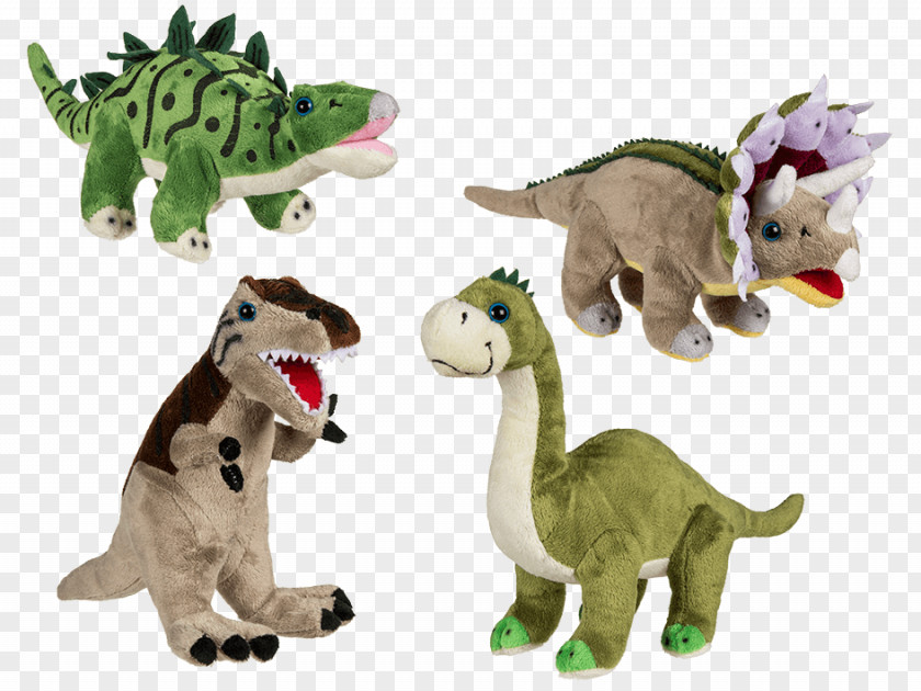 Dinosaur Stuffed Animals & Cuddly Toys Tyrannosaurus Diplodocus Stegosaurus PNG