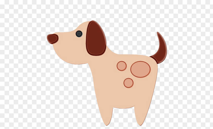 Dog Breed Fawn Cartoon Nose Pink Snout Animal Figure PNG