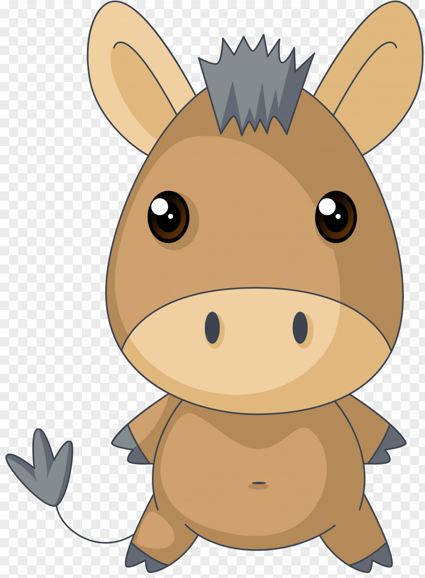 Donkey Horse Mule Clip Art PNG