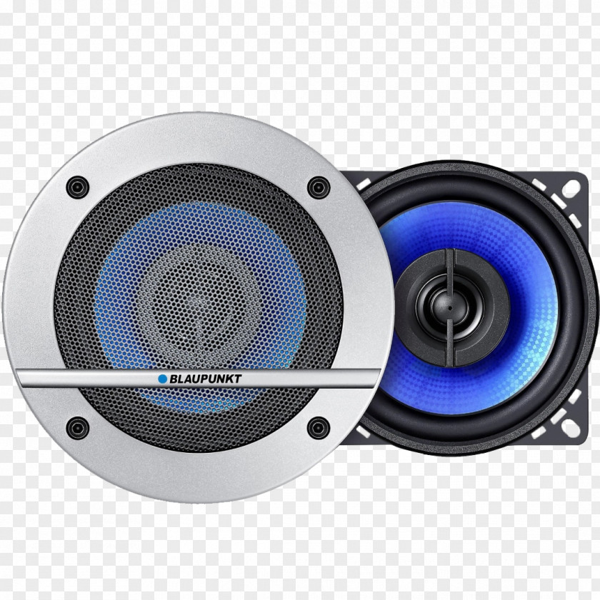 Car Coaxial Loudspeaker Blaupunkt Audio Power PNG