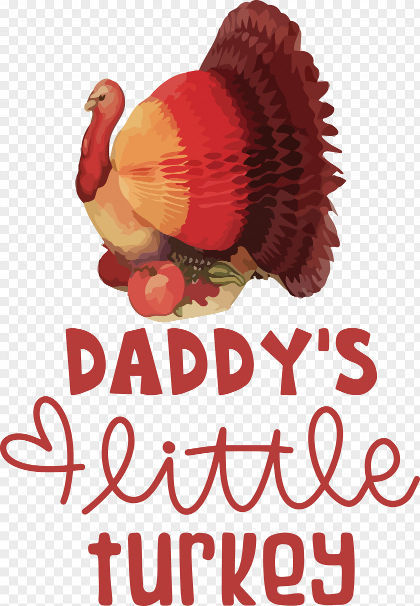 Little Turkey Thanksgiving Turkey PNG