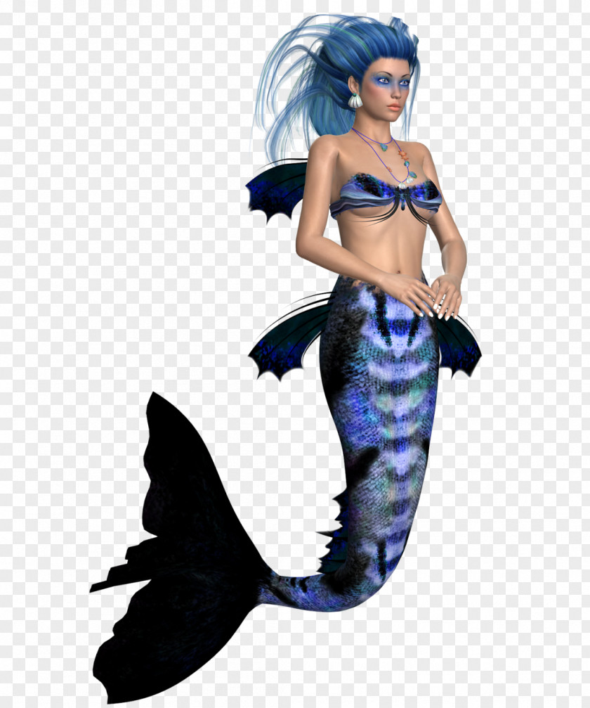 Mermaid Costume Design PNG